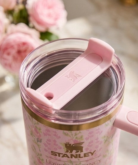 New Stanley X Love Shack Fancy 40Oz Quencher Tumbler – Blooming Heirloom Edition