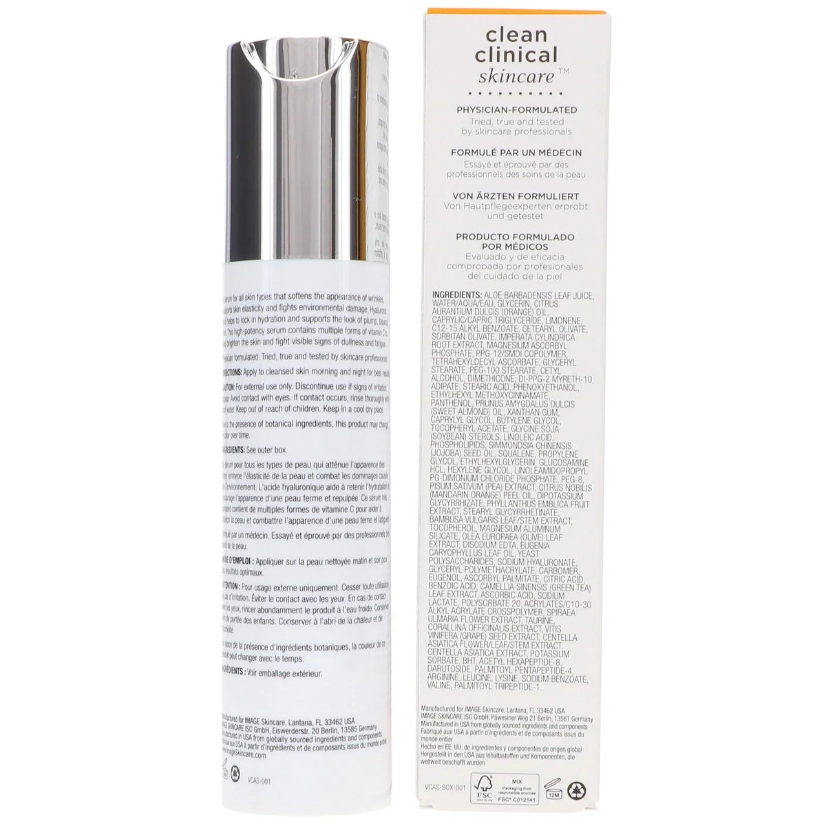 Vitamin C Hydrating Anti-Aging Face Serum 1.7 oz50 ml